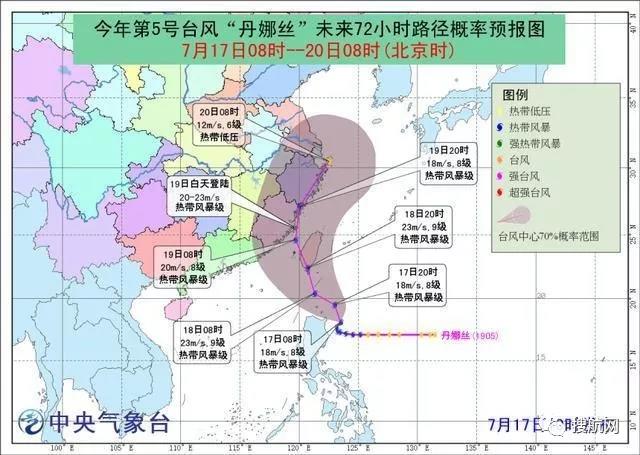 預警丨臺風“丹娜絲”周末來襲，深圳廣州廈門寧波上海港或隨時停止作業(yè)，外貿貨代企業(yè)抓緊出貨！